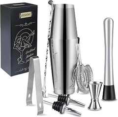 Guía para el uso adecuado de un kit de coctelería de acero inoxidable