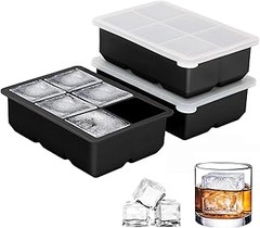 Los Mejores Moldes para Hielo con Compartimentos Grandes del Mercado