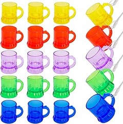 copas de colores para fiestas temáticas