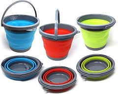 cubos para botellas con pinzas