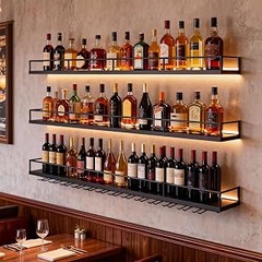 Los mejores muebles bar con estantes para copas según tu espacio