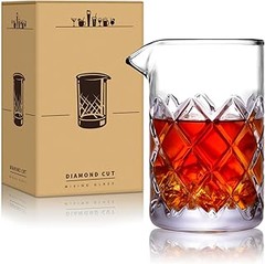 vasos mezcladores de cristal