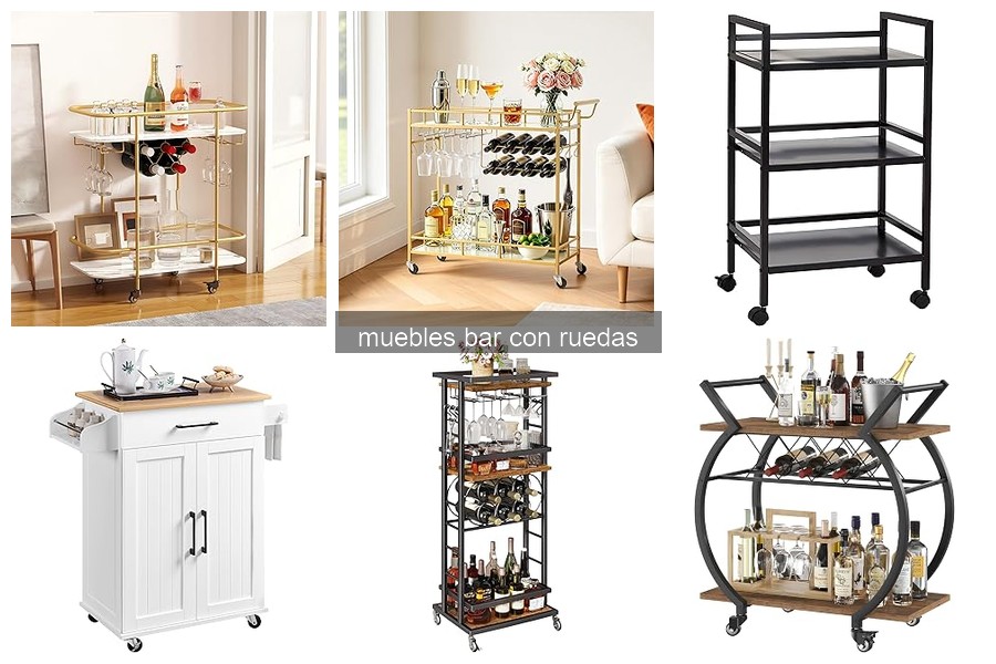Beneficios de un Mueble Bar con Ruedas para tu Hogar