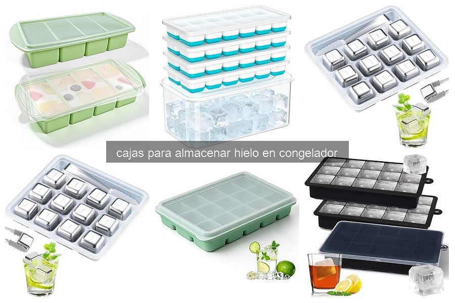 Características esenciales de cajas para almacenar hielo