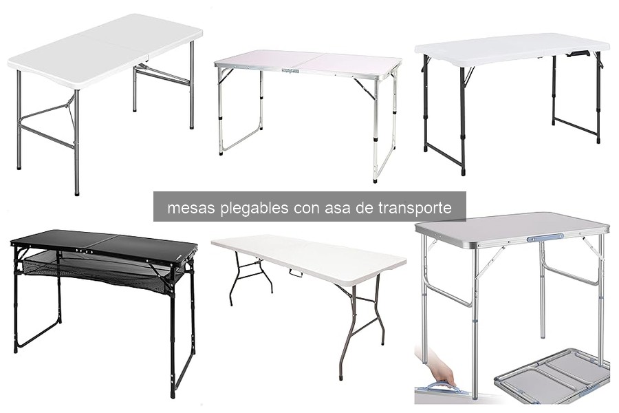 Cómo cuidar y mantener tu mesa plegable con asa de transporte