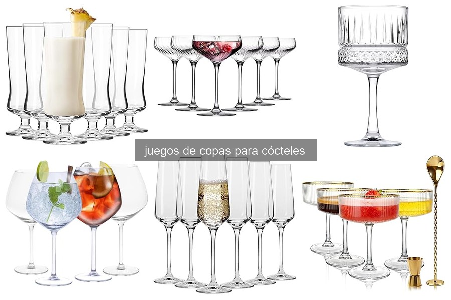 Cómo elegir copas para cócteles: guía de compra 2026