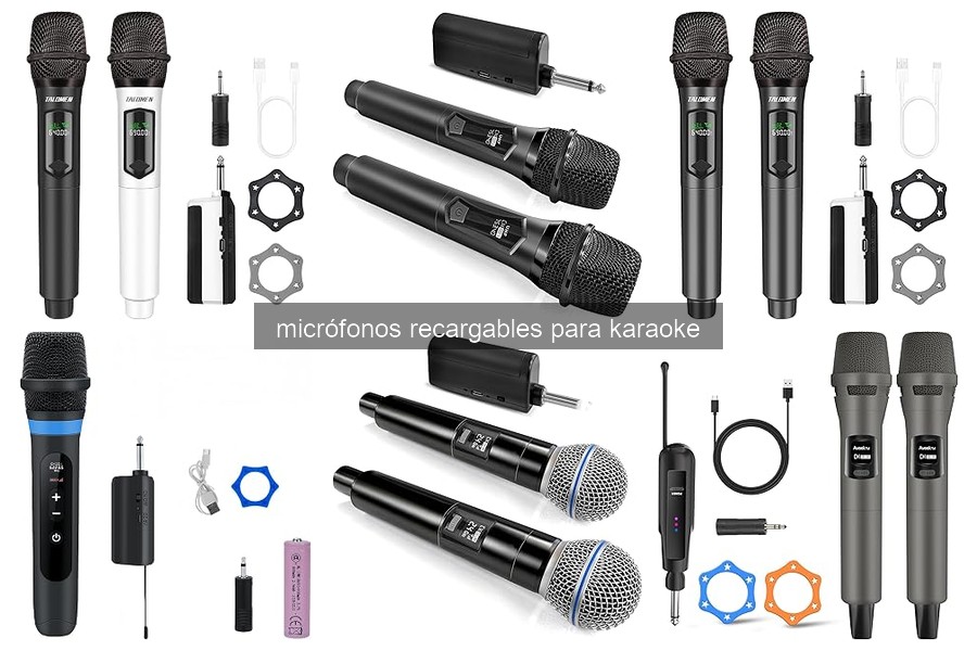 Cómo elegir un micrófono recargable para karaoke