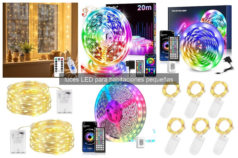 Cómo instalar luces LED en habitaciones pequeñas fácilmente