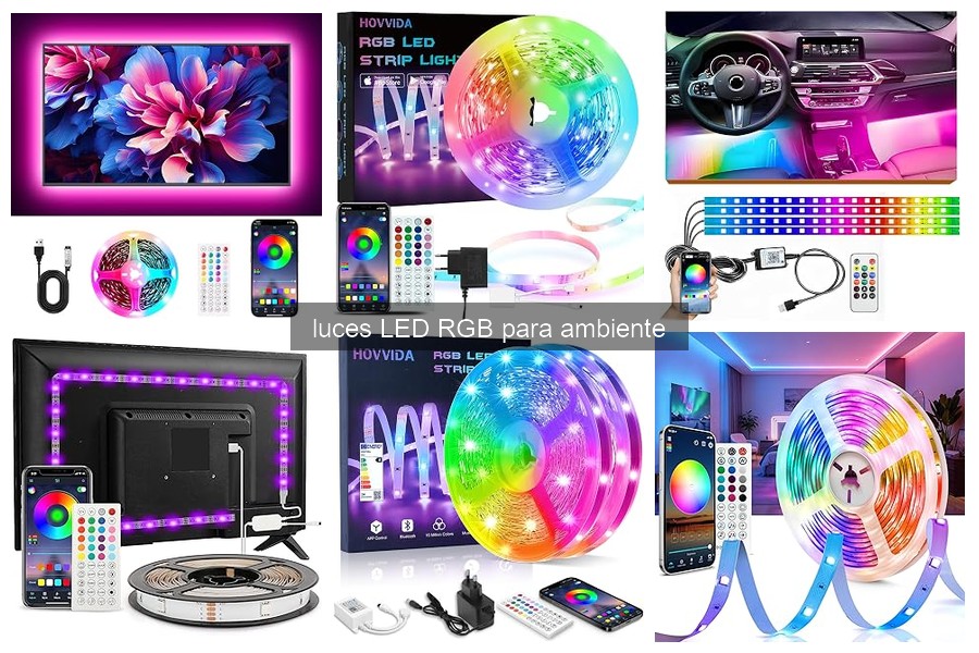 Cómo instalar luces LED RGB en casa para ambientar
