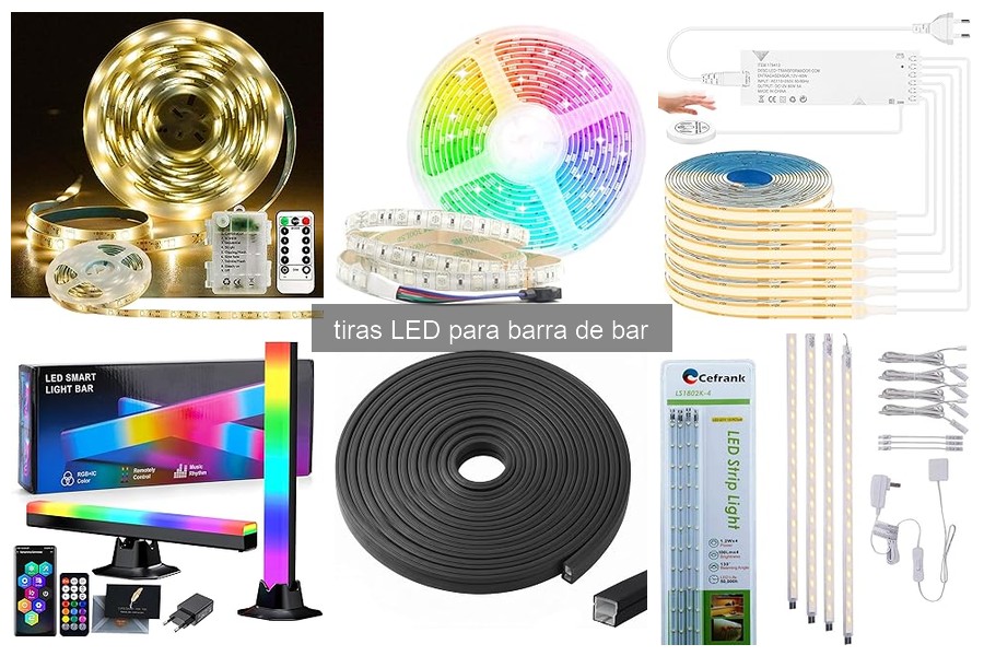 Cómo instalar tiras LED en tu barra de bar fácilmente