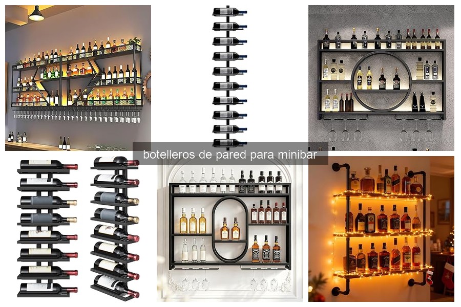 Cómo instalar un botellero de pared correctamente