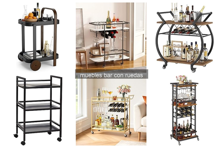 Cómo Instalar y Mantener un Mueble Bar con Ruedas
