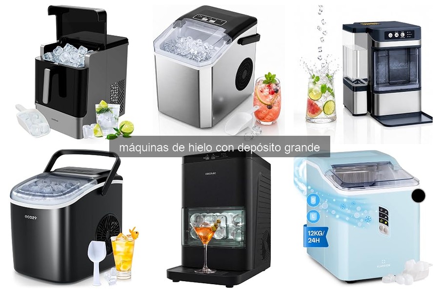 Cómo Instalar y Mantener una Máquina de Hielo con Depósito Grande