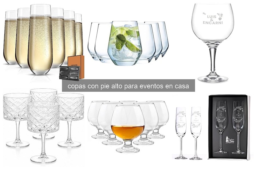 Cómo limpiar y mantener copas con pie alto en casa