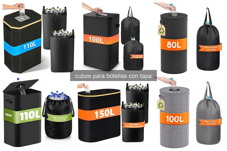 Cómo limpiar y mantener cubos para botellas con tapa