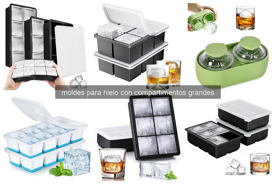 Cómo limpiar y mantener moldes para hielo grandes