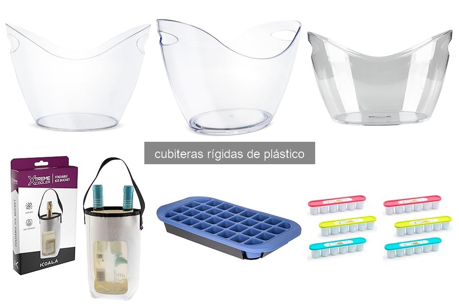 Cómo limpiar y mantener tu cubitera rígida de plástico