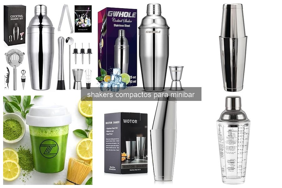 Cómo limpiar y mantener tu shaker compacto de minibar
