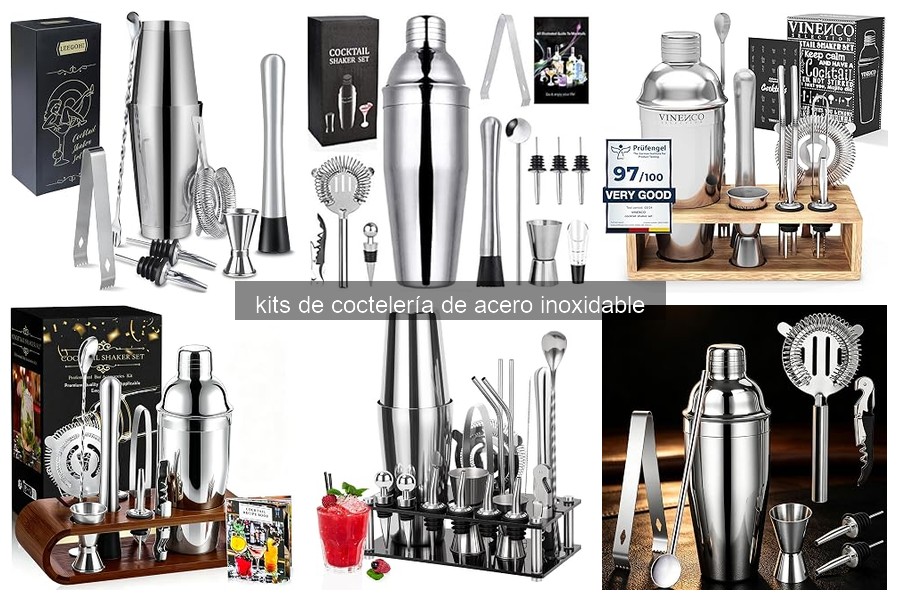 Cómo usar un kit de coctelería de acero inoxidable correctamente
