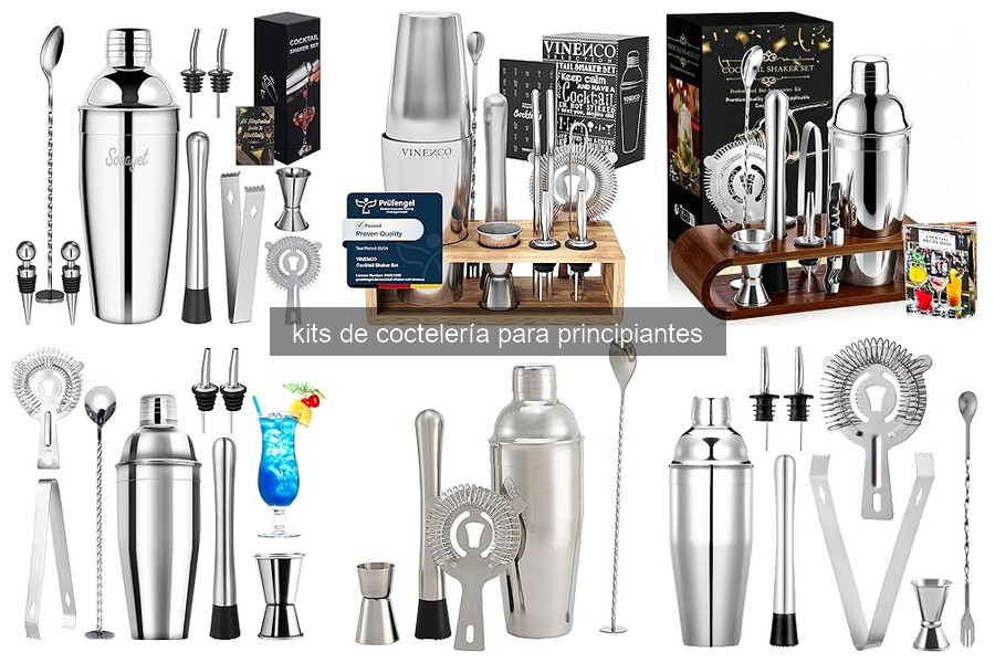 Cómo usar un kit de coctelería para cócteles básicos