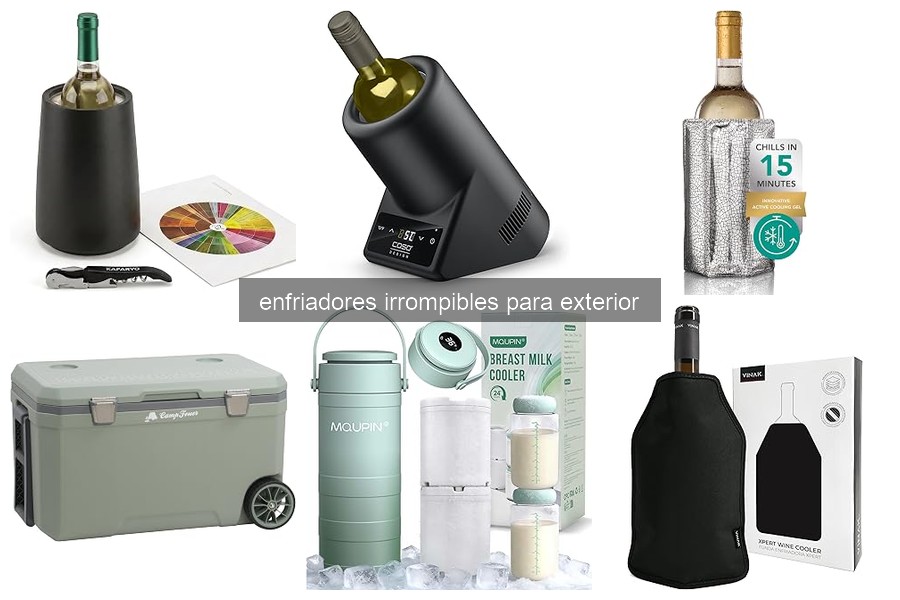 Comparativa 2023 de enfriadores irrompibles para exterior
