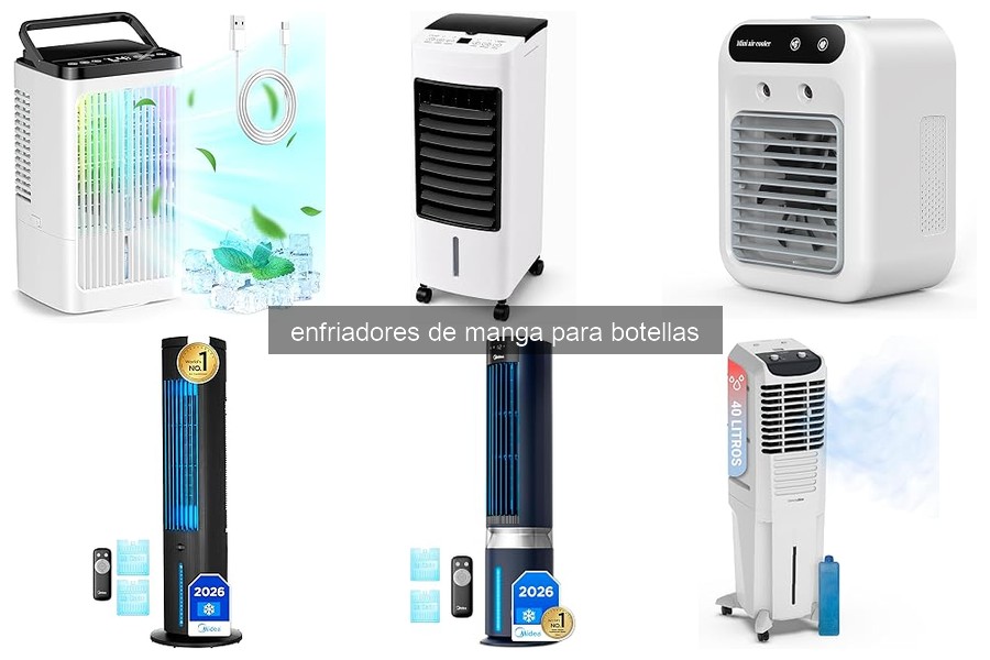 Comparativa de los mejores enfriadores de manga para botellas