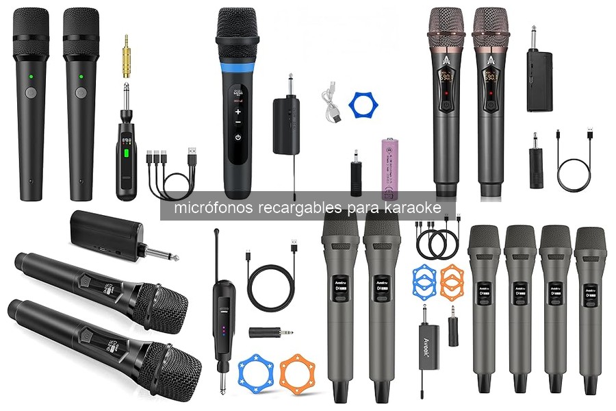 Comparativa de los Mejores Micrófonos Recargables para Karaoke