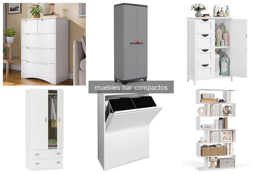 Comparativa de los Mejores Muebles Bar Compactos 2026