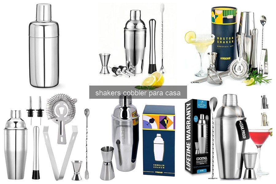 Comparativa de los Mejores Shakers Cobbler para Casa 2026