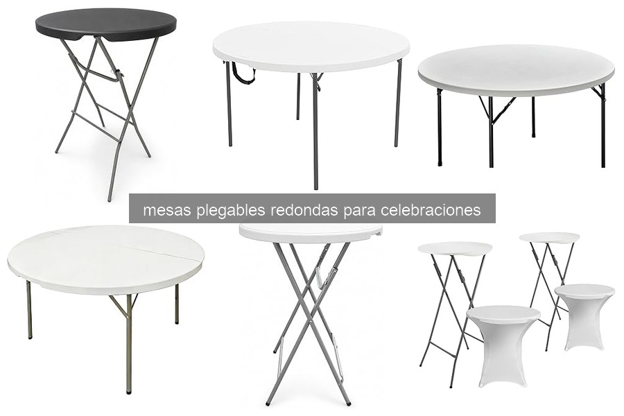 Comparativa de Mesas Plegables Redondas: Marcas y Precios 2026