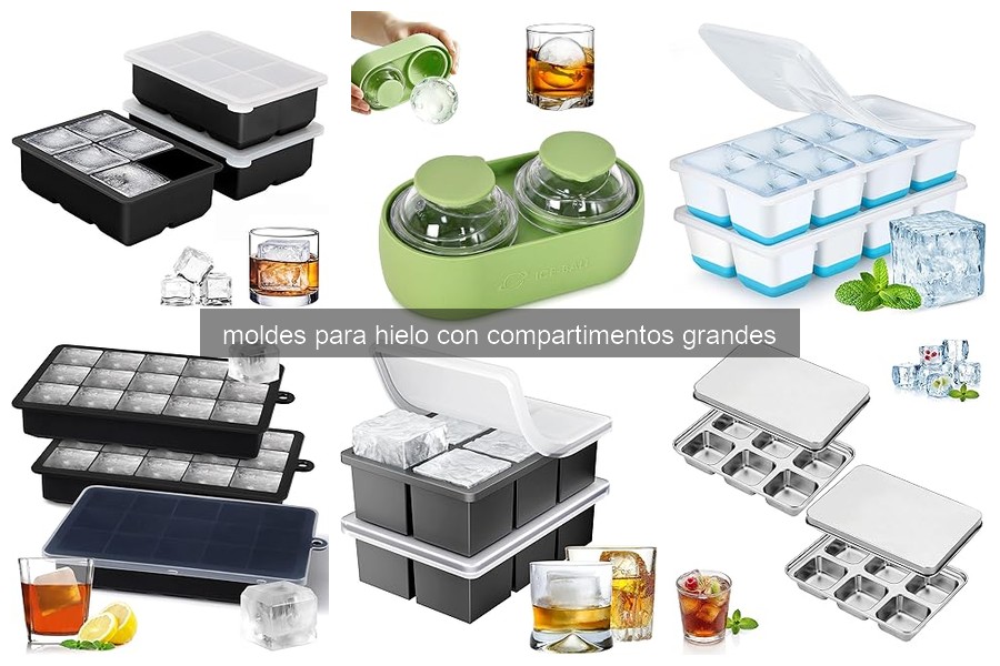 Comparativa de Moldes para Hielo Grandes: Mejores Opciones 2026
