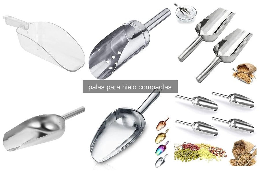 Consejos para usar y mantener palas para hielo compactas