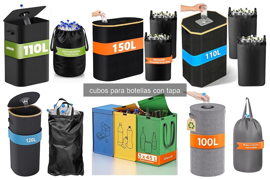 Descubre qué son los cubos para botellas con tapa y sus beneficios