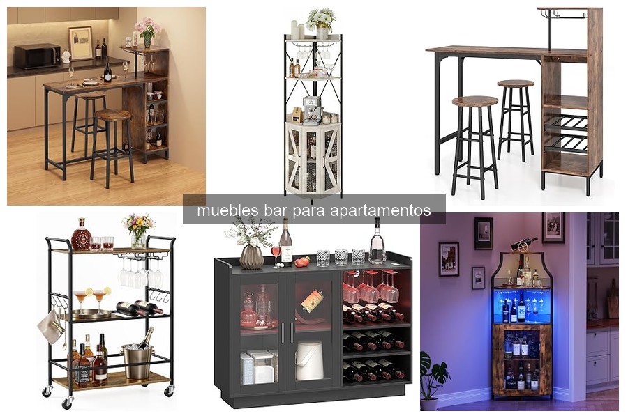 Errores comunes al instalar muebles bar en apartamentos