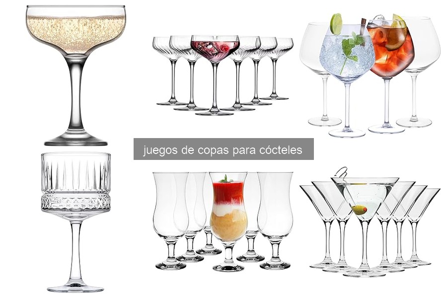Errores comunes al usar juegos de copas para cócteles