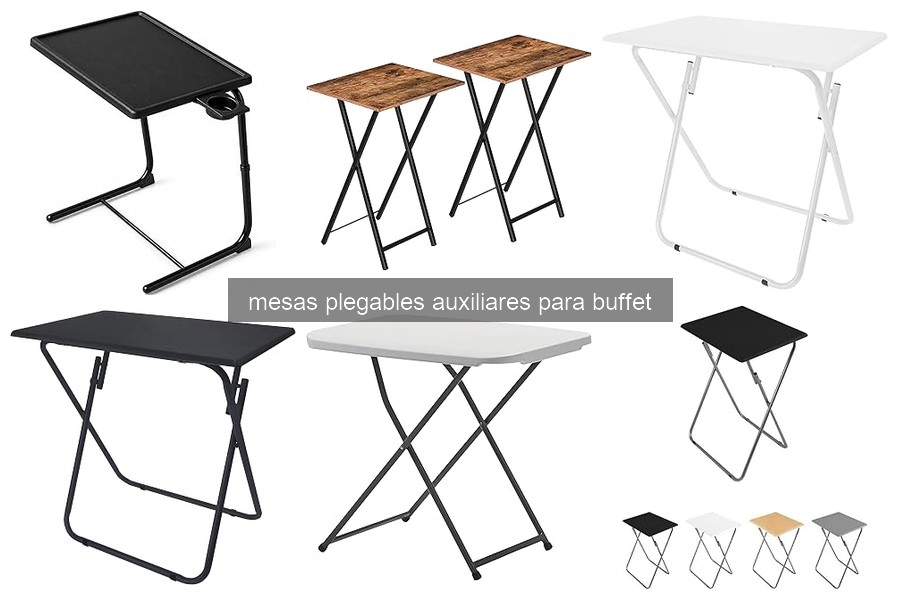 Errores comunes al usar mesas plegables auxiliares para buffet