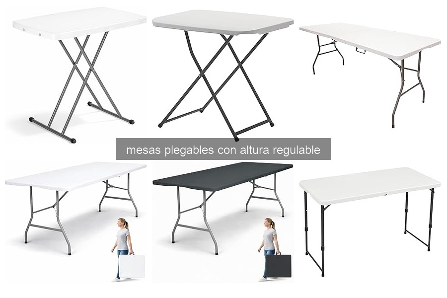 Errores comunes al usar mesas plegables con altura regulable