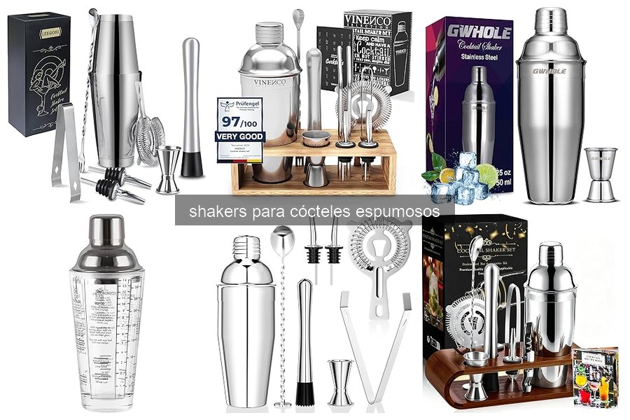 Errores comunes al usar shakers para cócteles espumosos