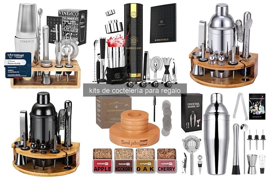 Errores comunes al usar un kit de coctelería para regalar