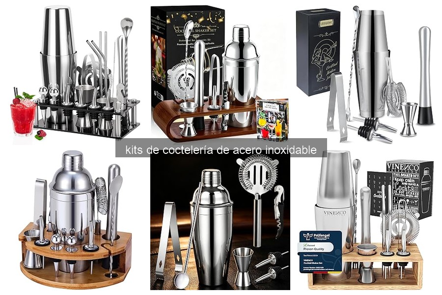 Errores Comunes con Kits de Coctelería de Acero Inoxidable