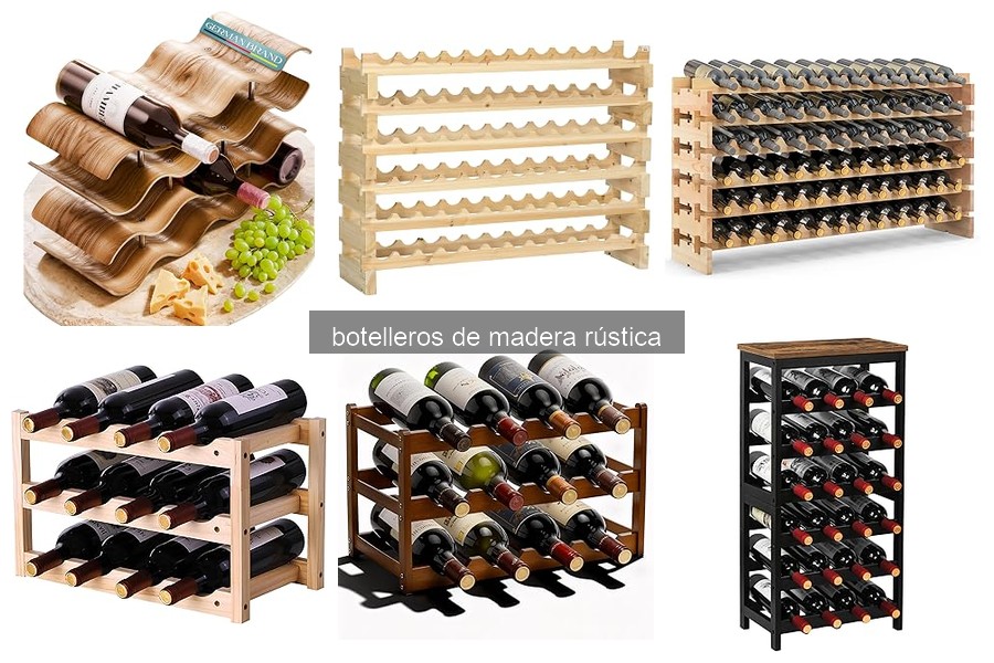 Guía de compra de botelleros de madera rústica en 2026