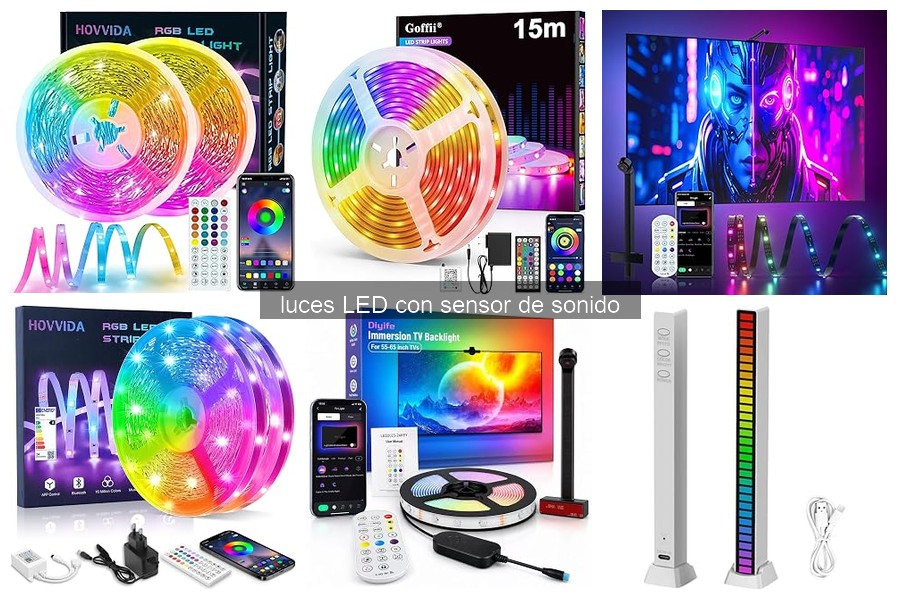 Guía de Compra: Luces LED con Sensor de Sonido