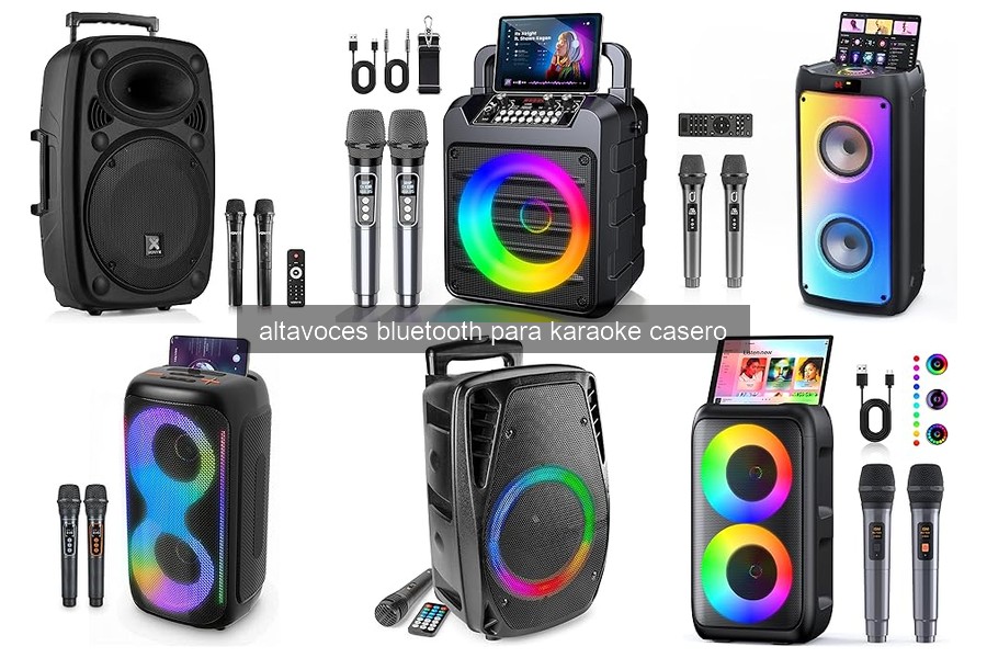 Guía para Elegir un Altavoz Bluetooth para Karaoke