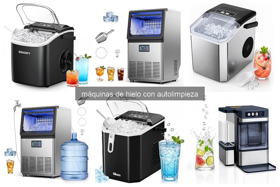 Guía para Limpiar y Mantener tu Máquina de Hielo Autolimpiante