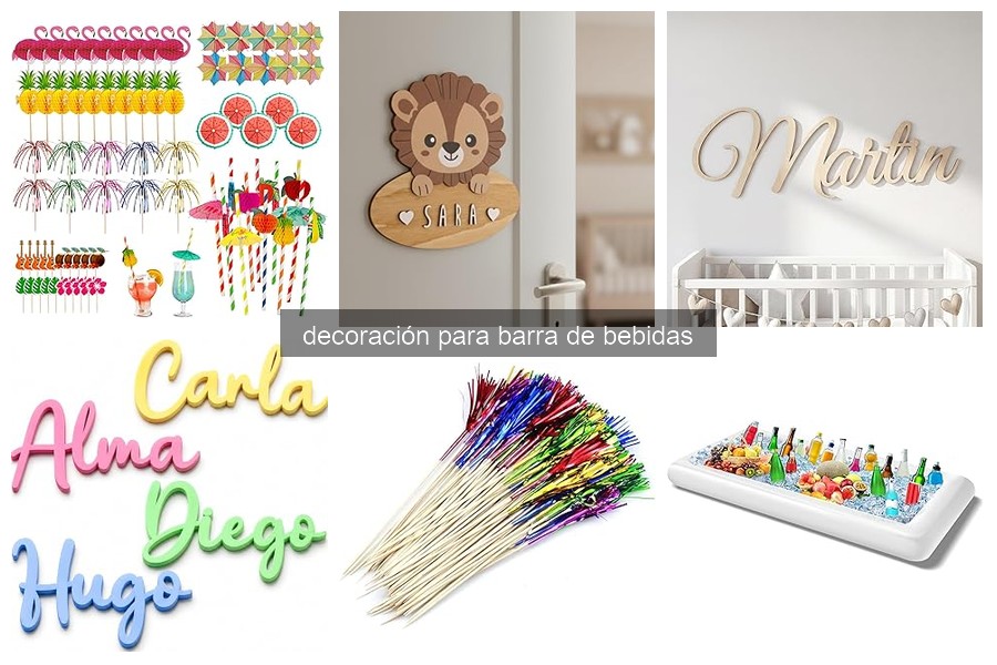 Ideas creativas para decorar tu barra de bebidas en casa