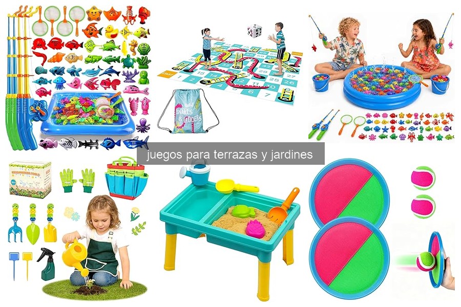 Juegos ideales para socializar en terrazas y jardines