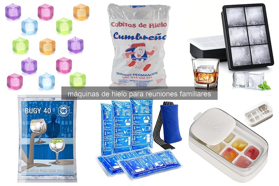 Las mejores máquinas de hielo para reuniones familiares 2026