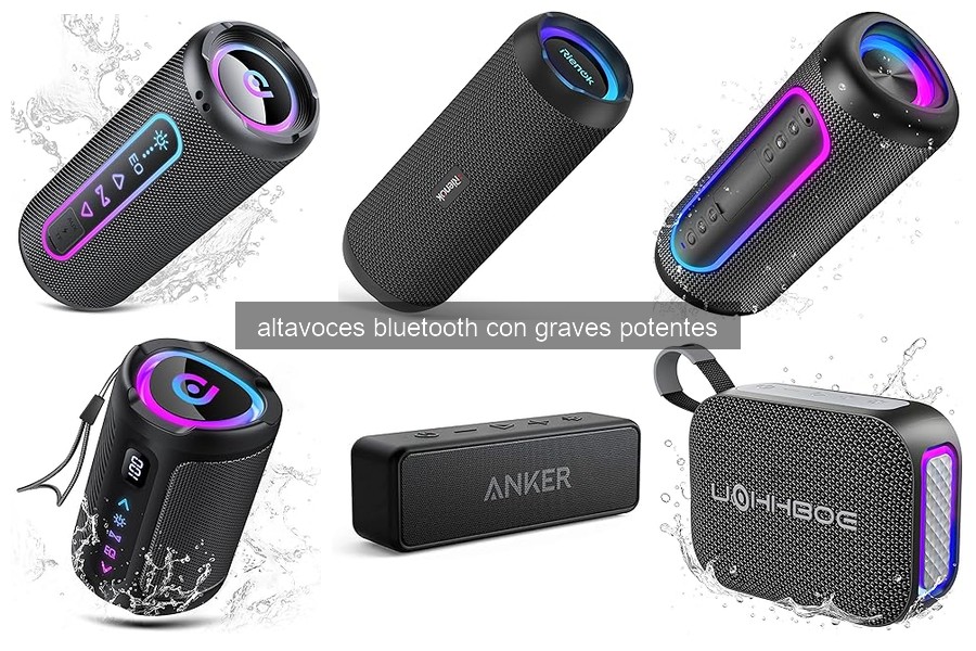 Mejora el audio en fiestas con altavoces Bluetooth potentes