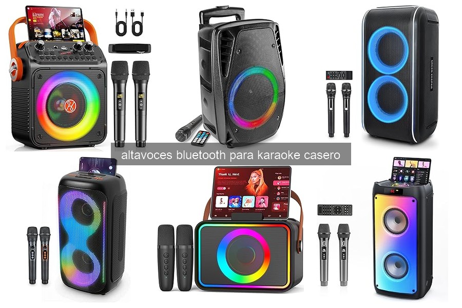 Mejores altavoces Bluetooth para karaoke casero en 2026