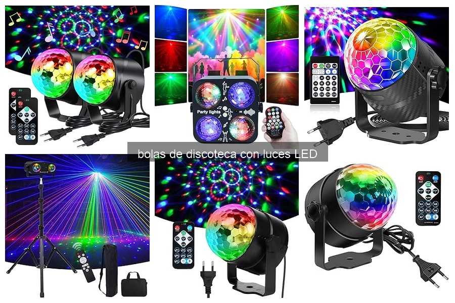 Mejores bolas de discoteca LED para fiestas en casa